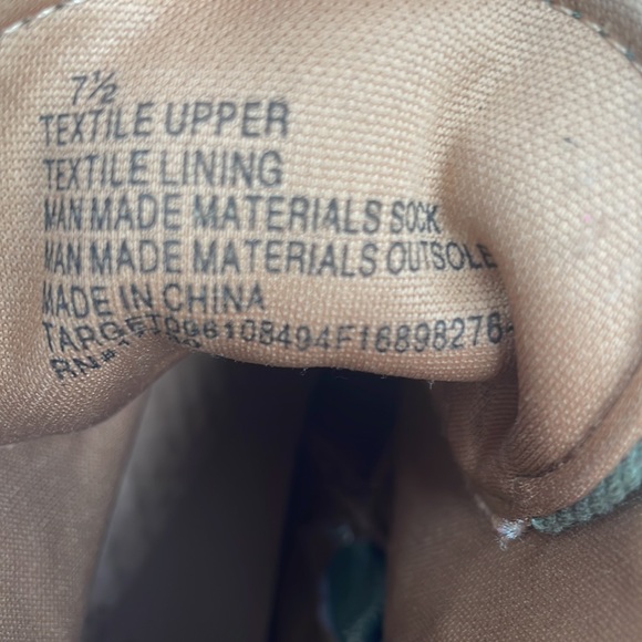 Universal Thread Green Combat/Chunky Boots - Picture 7 of 7